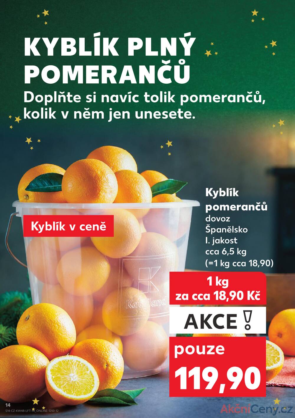 Leták Kaufland - Kaufland 26.11. - 2.12. - Kaufland - Benešov - strana 14