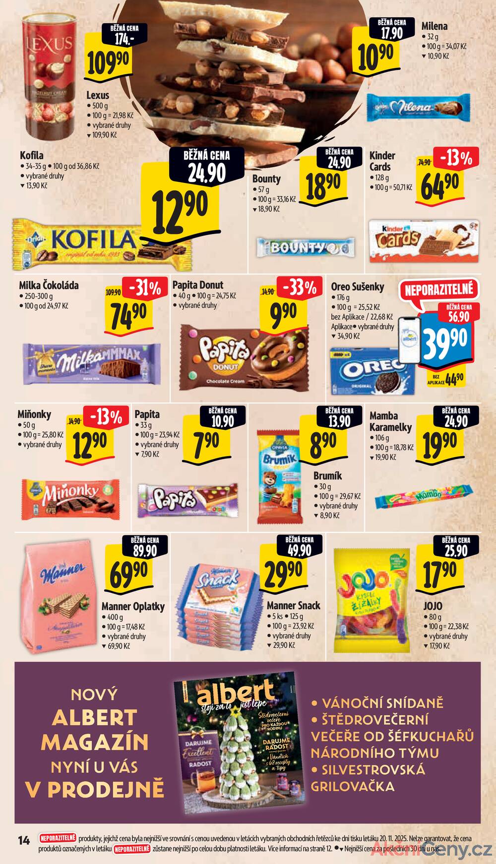 Leták Albert - Albert Supermarket od 26.11. do 2.12.2025 - strana 17 Leták Albert - Albert Supermarket od 26.11. do 2.12.2025 - strana 17