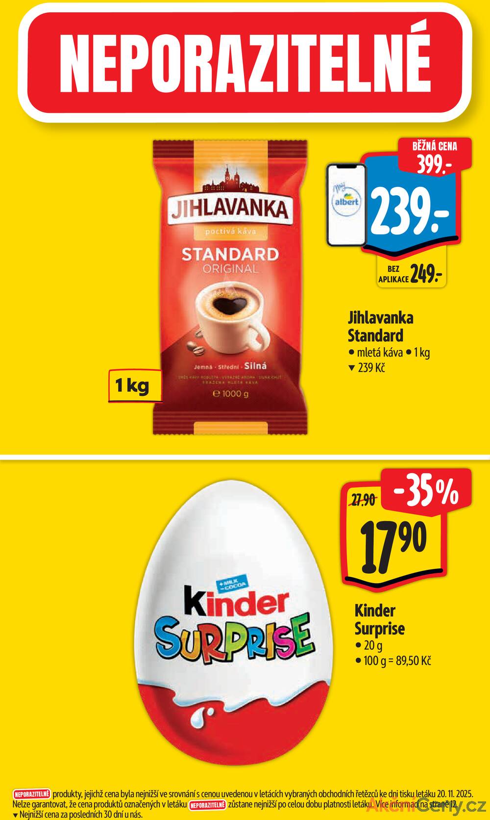 Leták Albert - Albert Supermarket Jihomoravský od 26.11. do 2.12.2025 - strana 4