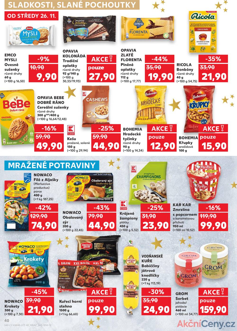 Leták Kaufland - Kaufland 26.11. - 2.12. - Kaufland - Žďár nad Sázavou - strana 40