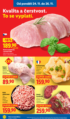 Lidl od 24.11. do 26.11.2025