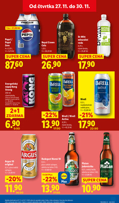 Lidl Čtvrtek od 27.11. do 30.11.2025
