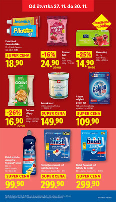 Lidl Čtvrtek od 27.11. do 30.11.2025
