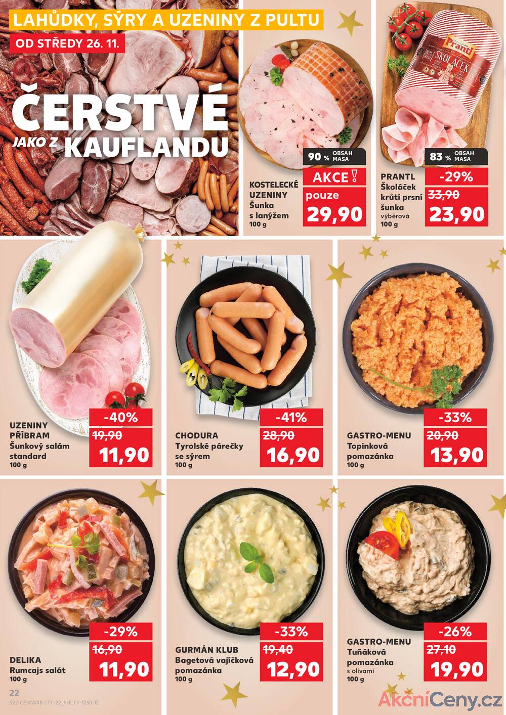 Leták Kaufland - Kaufland 26.11. - 2.12. - Kaufland - Mohelnice - strana 22