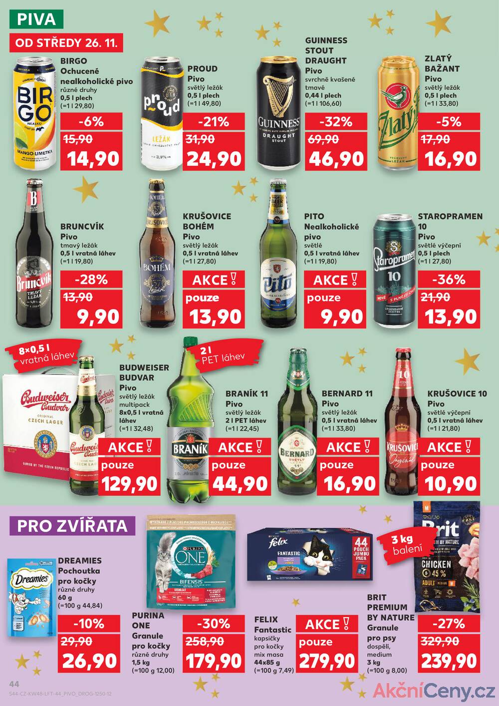 Leták Kaufland - Kaufland 26.11. - 2.12. - Kaufland - Praha 8 (Malý Klín) - strana 44