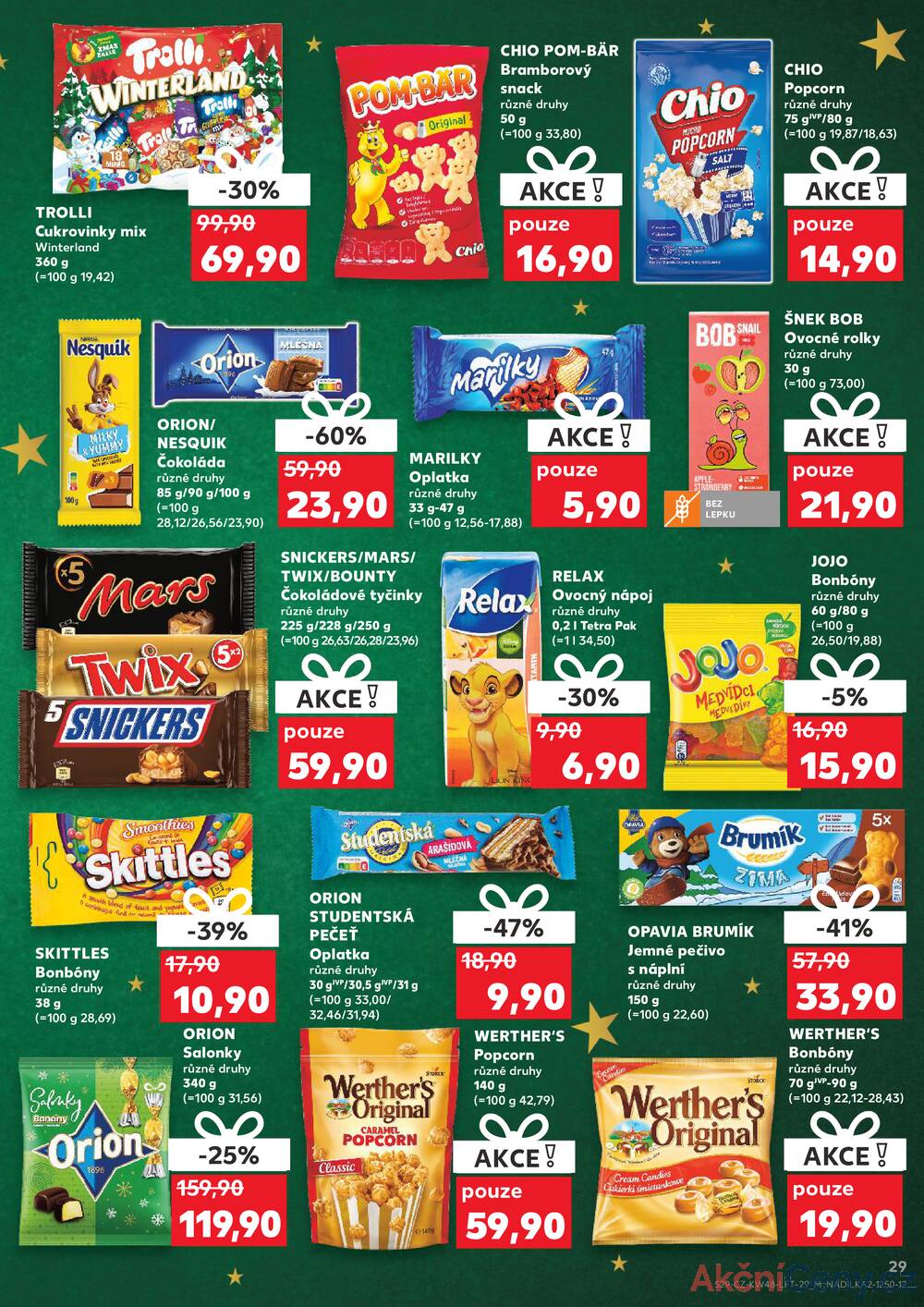 Leták Kaufland - Kaufland 26.11. - 2.12. - Kaufland - Brno - Ponava - strana 29