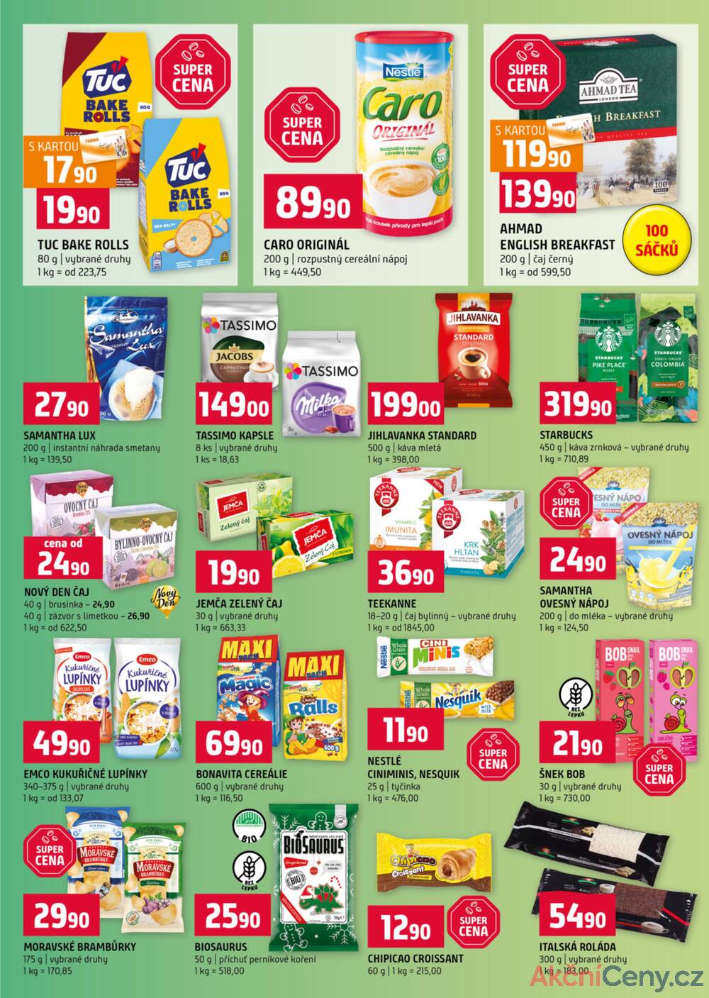 Leták Terno - Terno Hradec Králové  26.11. - 2.12. - strana 9