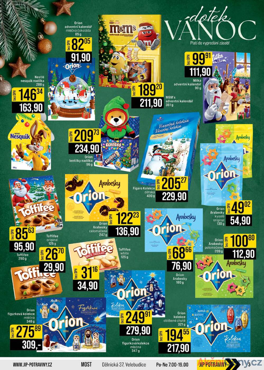 Leták JIP - JIP Cash & Carry České Budějovice, Most, Náchod, Polička, Sušice a Svoboda nad Úpou od 26.11. do 2.12.2025 - strana 3