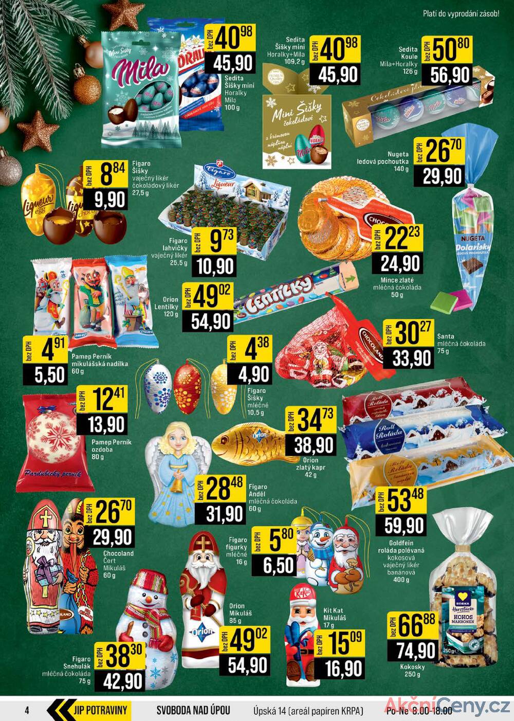 Leták JIP - JIP Cash & Carry České Budějovice, Most, Náchod, Polička, Sušice a Svoboda nad Úpou od 26.11. do 2.12.2025 - strana 4