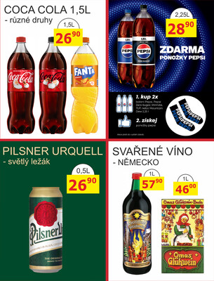 BENE Nápoje od 1.12. do 31.12.2025