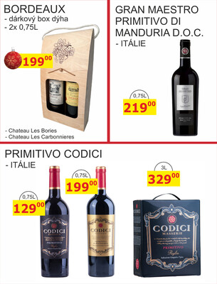 BENE Nápoje od 1.12. do 31.12.2025