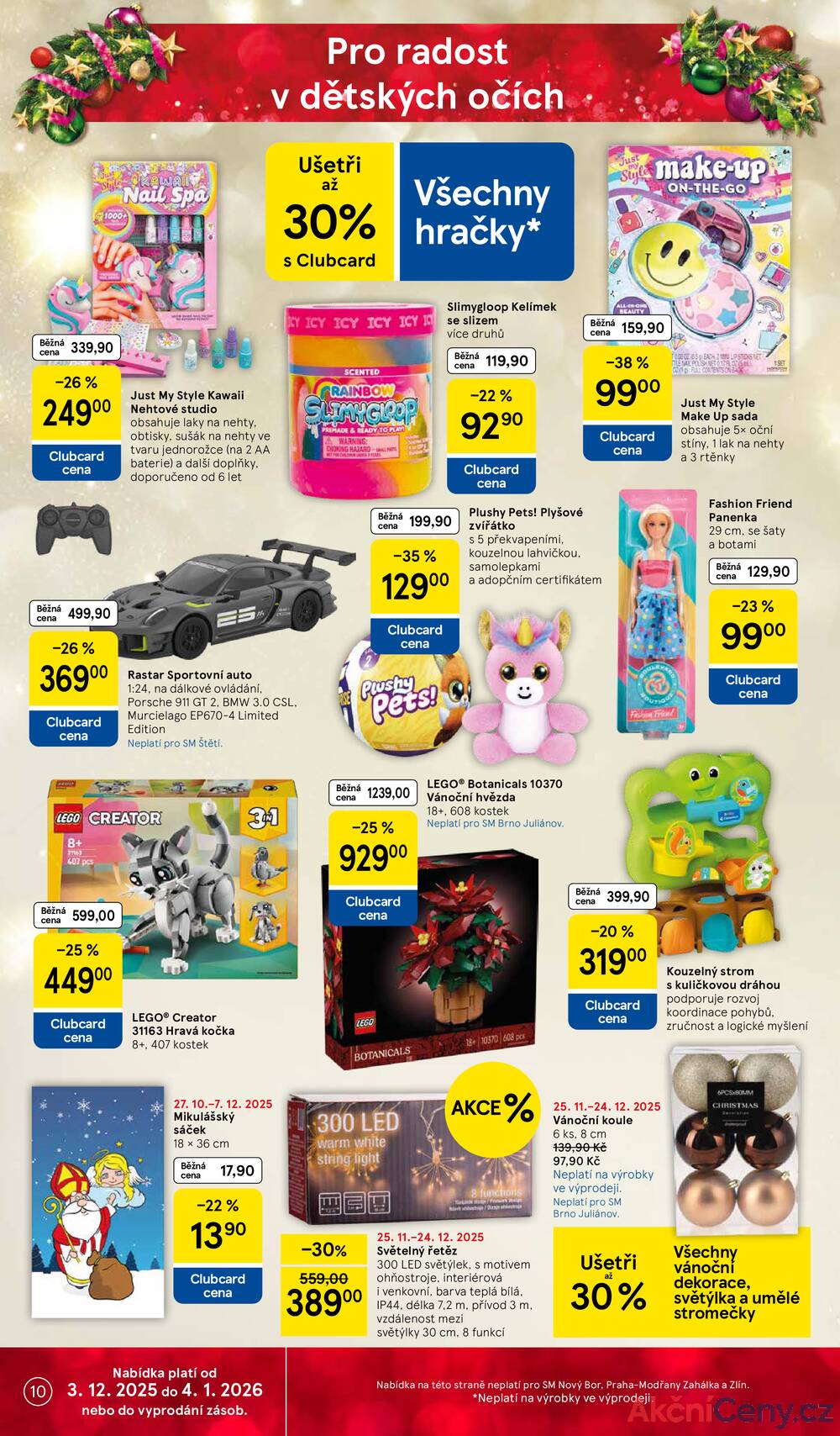 Leták Tesco - Tesco supermarkety od 3.12. do 9.12.2025 - strana 10