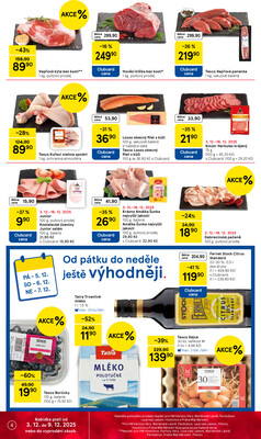 Tesco malé hypermarkety od 3.12. do 9.12.2025