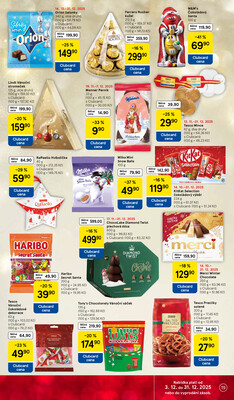 Tesco malé hypermarkety od 3.12. do 9.12.2025