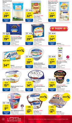 Tesco malé hypermarkety od 3.12. do 9.12.2025