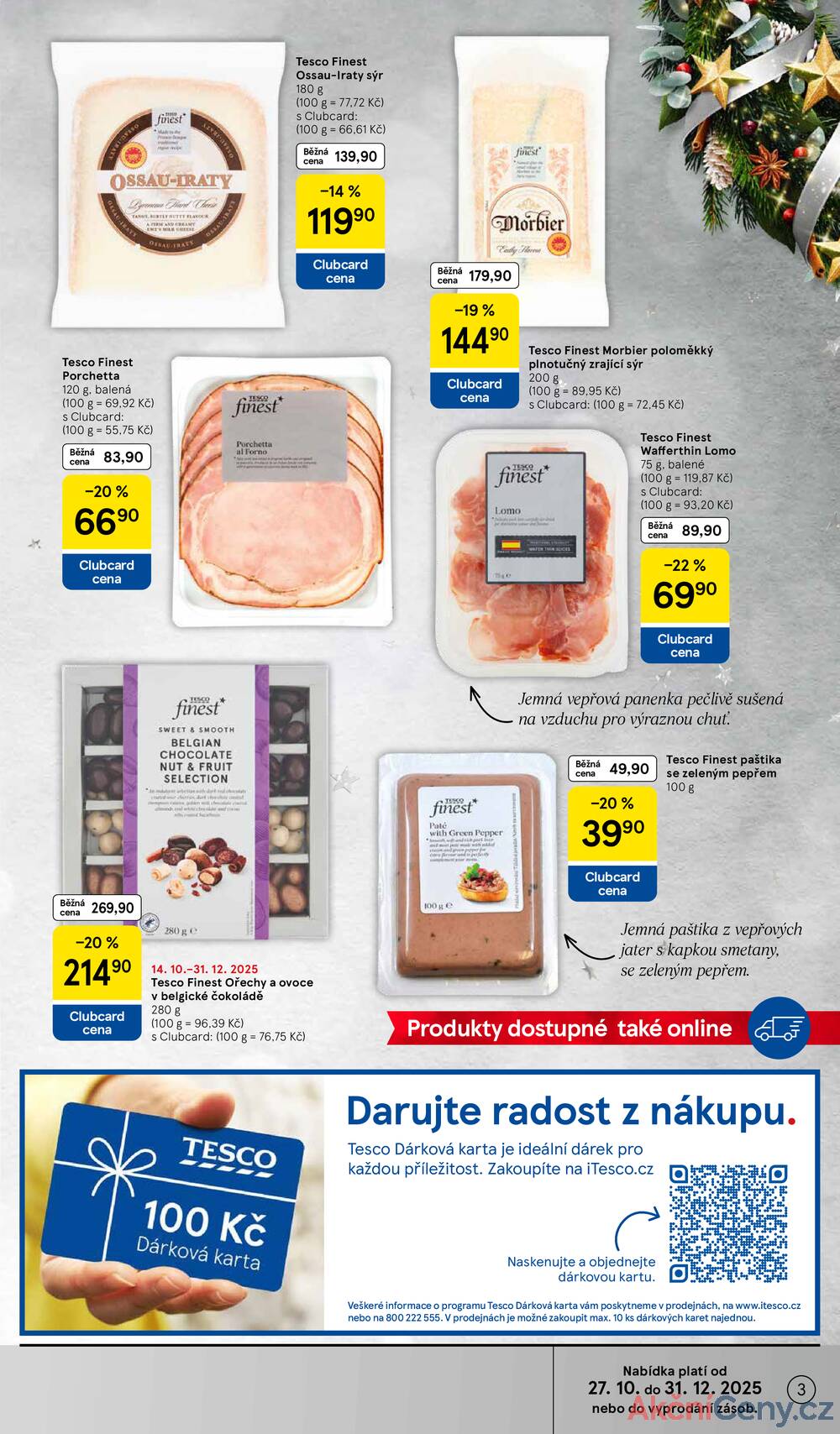 Leták Tesco - Tesco malé hypermarkety Delikatesy od 1.12. do 31.12.2025 - strana 3