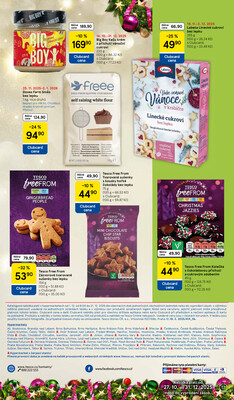 Tesco malé hypermarkety Delikatesy od 1.12. do 31.12.2025