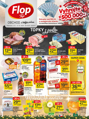 FLOP TOP od 3.12. do 9.12.2025