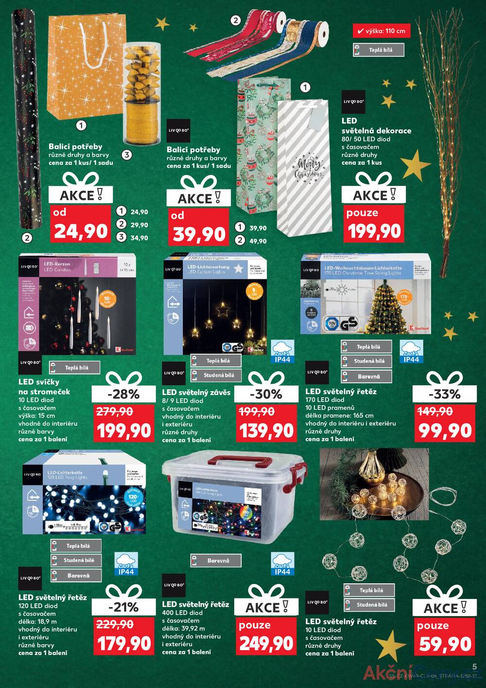 Leták Kaufland - Kaufland Spotřební zboží 3.12. - 14.12. - strana 5 Leták Kaufland - Kaufland Spotřební zboží 3.12. - 14.12. - strana 5