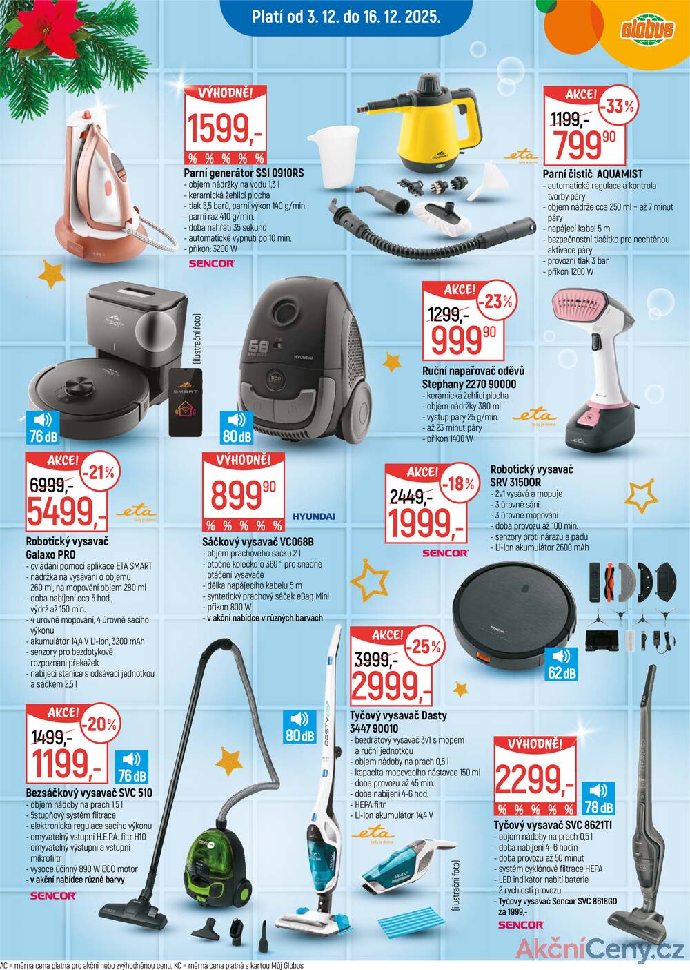 Leták Globus - Akční leták Globus 3.12. - 9.12.2025 - Globus Praha - Centrum Černý Most - strana 27