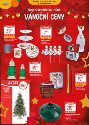 Akční leták Globus 3.12. - 9.12.2025 - Globus Praha - Centrum Černý Most