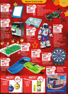 Akční leták Globus 3.12. - 9.12.2025 - Globus Praha - Centrum Černý Most