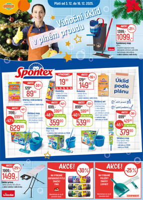 Akční leták Globus 3.12. - 9.12.2025 - Globus Praha - Centrum Černý Most