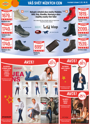 Akční leták Globus 3.12. - 9.12.2025 - Globus Praha - Centrum Černý Most