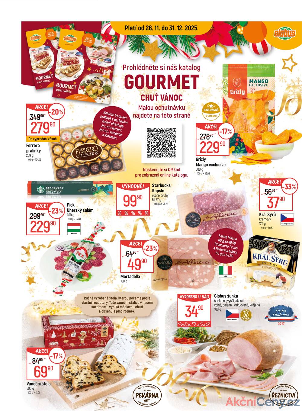Leták Globus - Akční leták Globus 3.12. - 9.12.2025 - Globus Havířov - strana 17