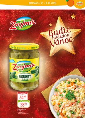 Akční leták Globus 3.12. - 9.12.2025 - Globus Jenišov u Karlových Varů