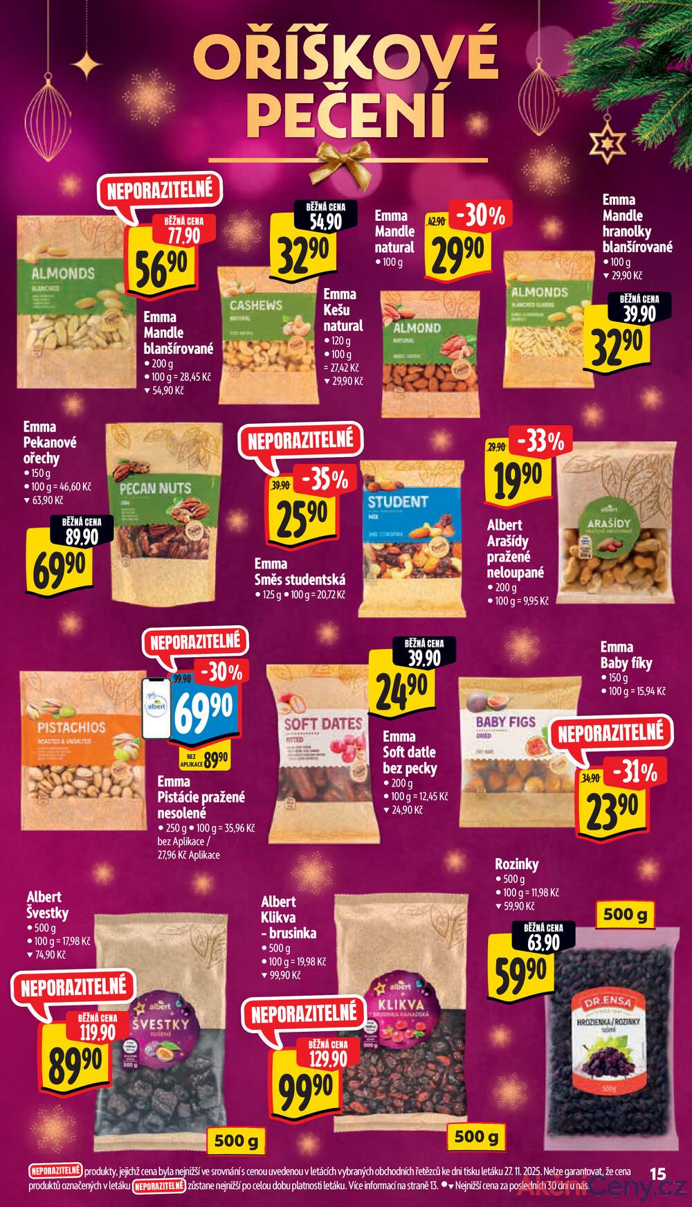 Leták Albert - Albert Supermarket od 3.12. do 9.12.2025 - strana 17 Leták Albert - Albert Supermarket od 3.12. do 9.12.2025 - strana 17