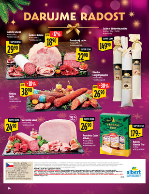 Albert Supermarket katalog Deli od 3.12. do 31.12.2025