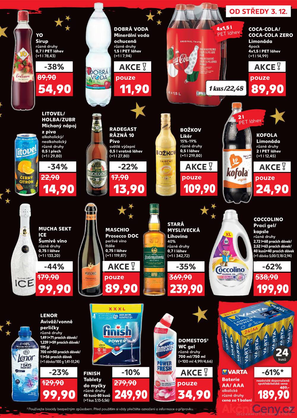 Leták Kaufland - Kaufland 3.12. - 9.12. - Kaufland - Pelhřimov - strana 5