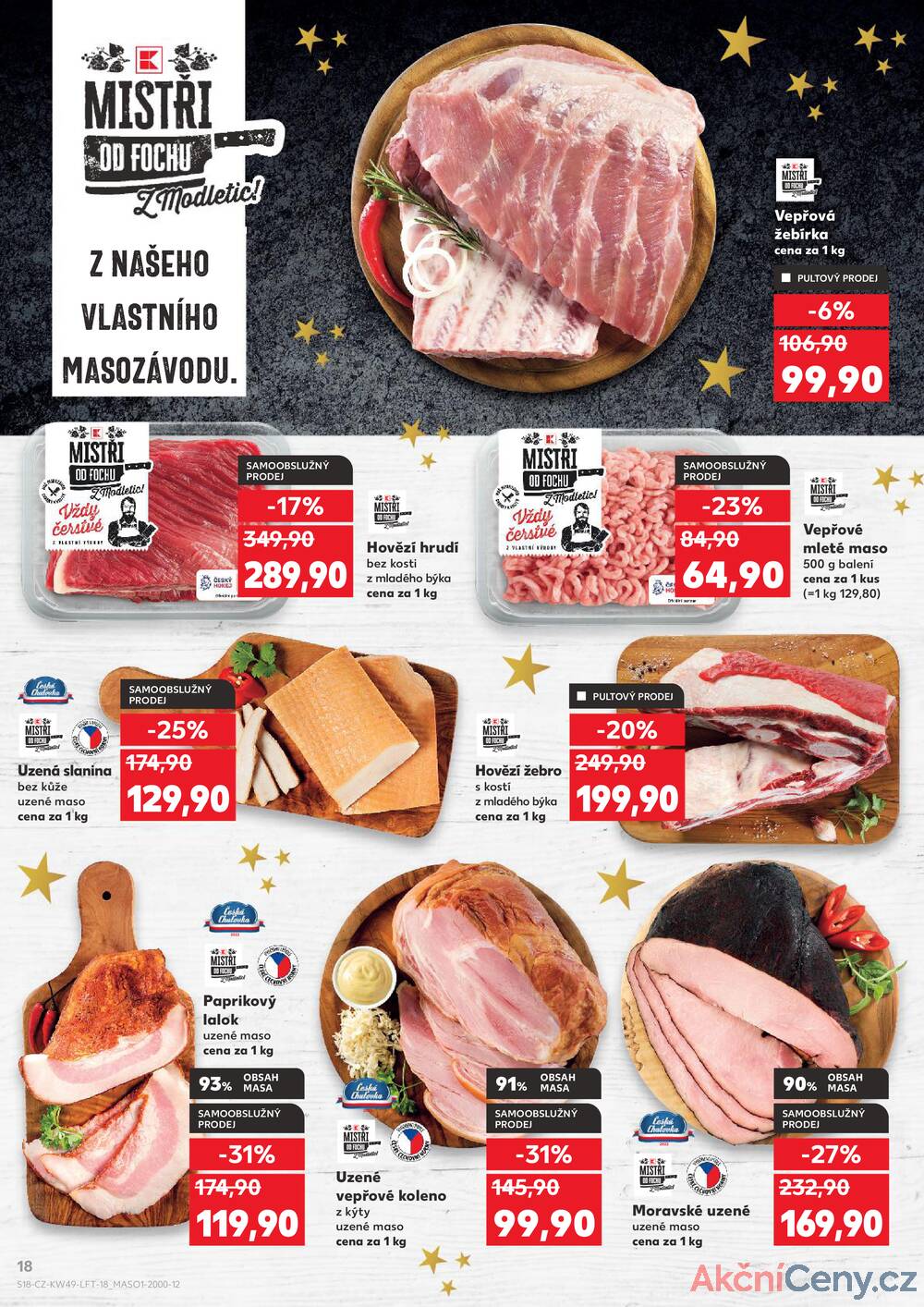 Leták Kaufland - Kaufland 3.12. - 9.12. - Kaufland - Český Těšín - strana 18 Leták Kaufland - Kaufland 3.12. - 9.12. - Kaufland - Český Těšín - strana 18