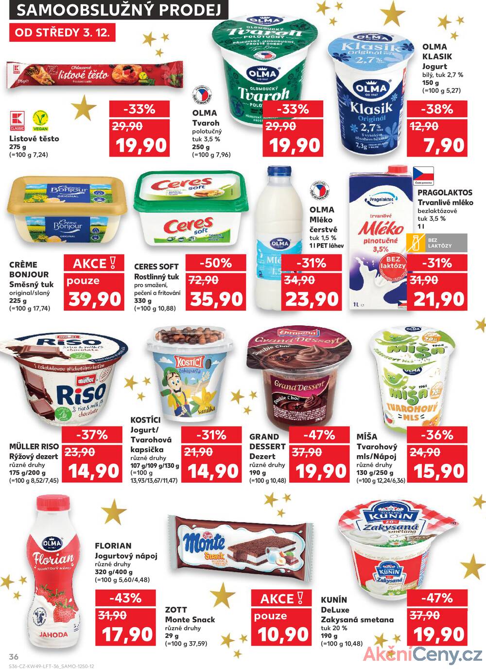 Leták Kaufland - Kaufland 3.12. - 9.12. - Kaufland - Havířov (Před Tratí) - strana 36