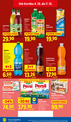Lidl Čtvrtek od 4.12. do 7.12.2025