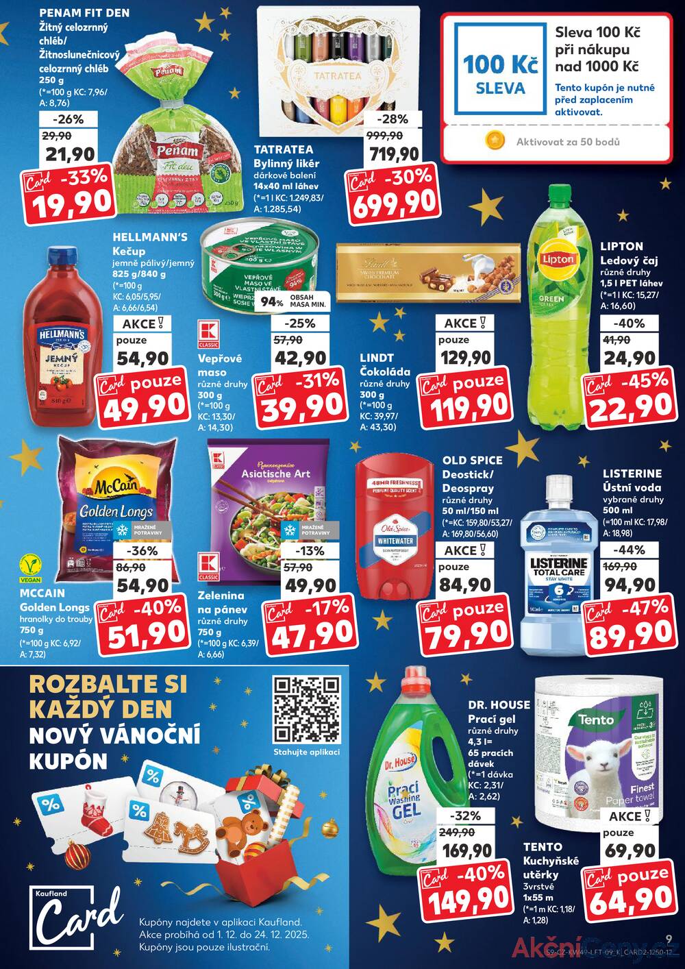 Leták Kaufland - Kaufland 3.12. - 9.12. - Kaufland - Havlíčkův Brod - strana 9