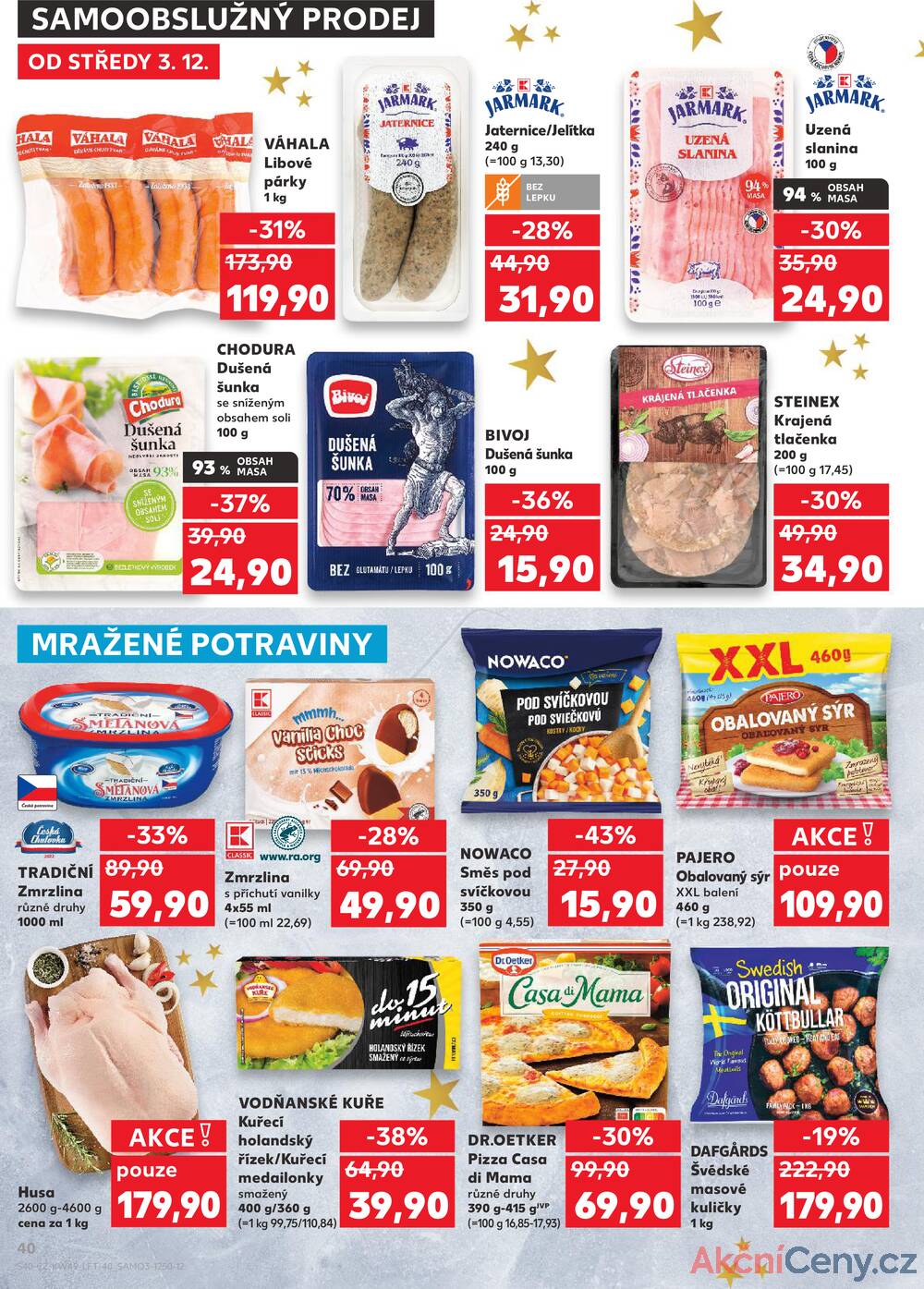 Leták Kaufland - Kaufland 3.12. - 9.12. - Kaufland - Havlíčkův Brod - strana 40