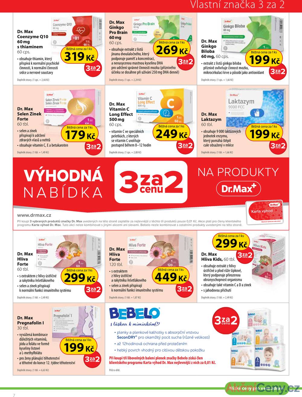 Leták Dr.Max - Dr.Max od 1.12. do 31.12.2025 - strana 7