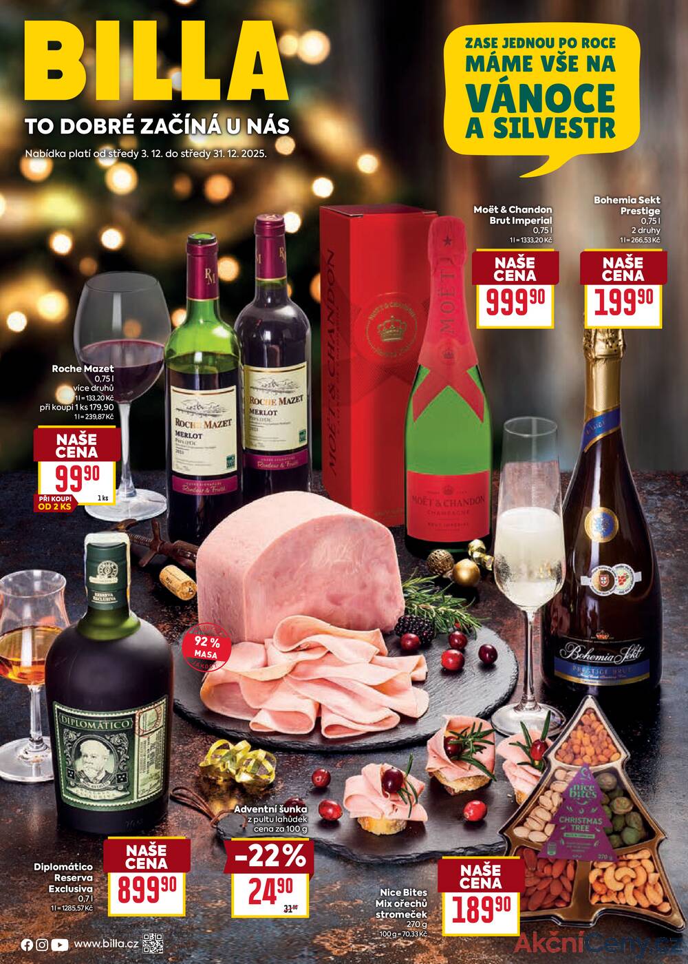 Leták Billa - Billa katalog Delikatesy od 3.12. do 31.12.2025 - strana 1