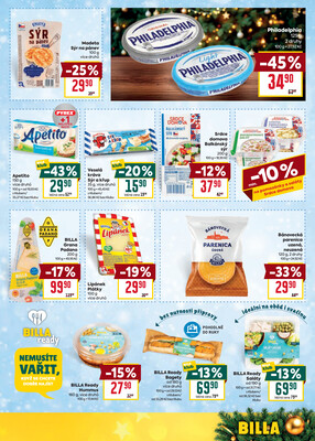 Billa  od 3.12. do 9.12.2025