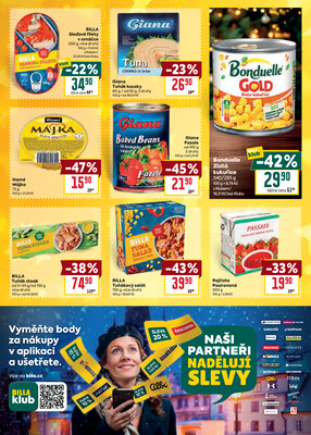 Billa  od 3.12. do 9.12.2025