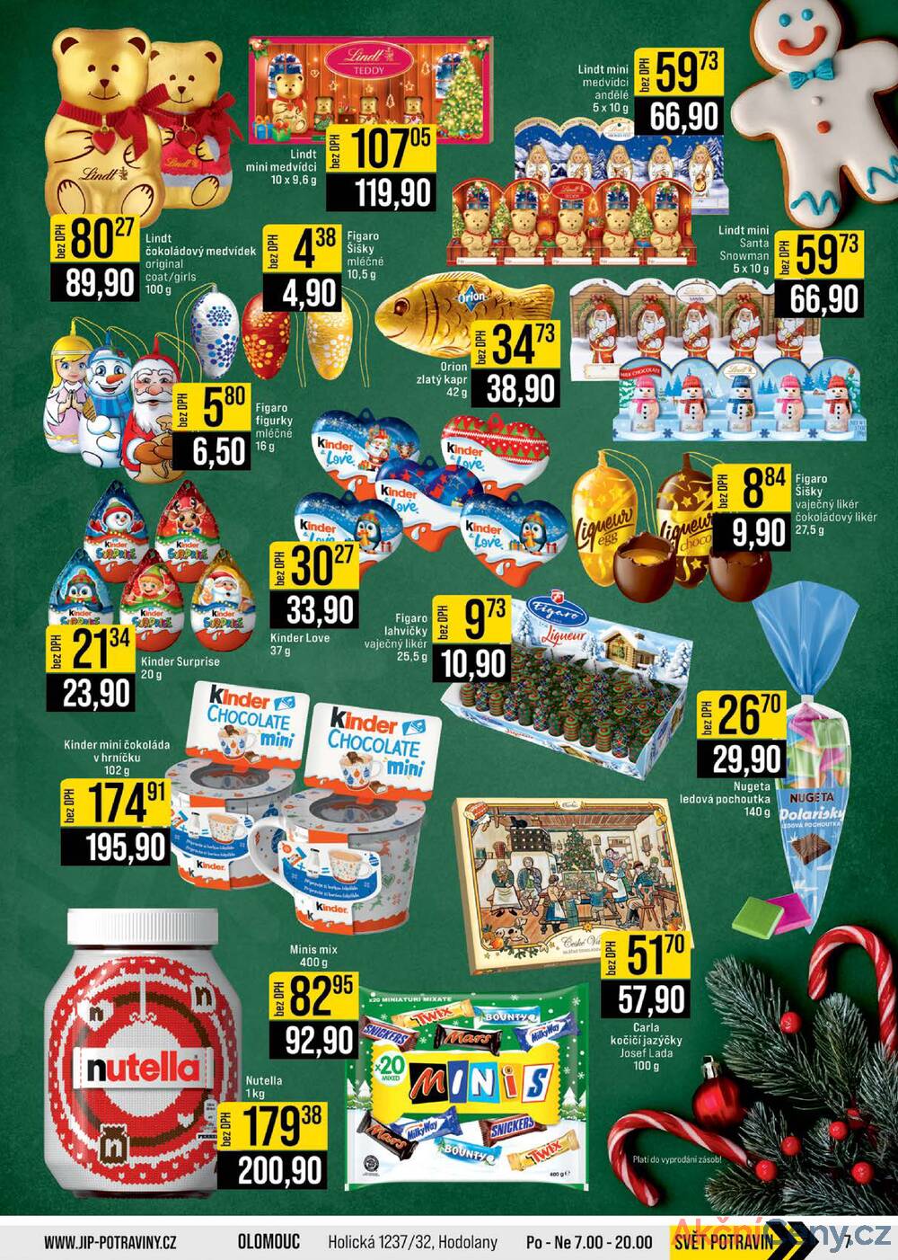 Leták JIP - JIP Cash & Carry Brno, Praha, Ostrava, Jilemnice, Pardubice, Ostrava, Karlovy Vary, Olomouc a Zlín od 3.12. do 9.12.2025 - strana 7