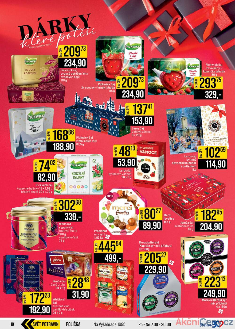 Leták JIP - JIP Cash & Carry Brno, Praha, Ostrava, Jilemnice, Pardubice, Ostrava, Karlovy Vary, Olomouc a Zlín od 3.12. do 9.12.2025 - strana 10