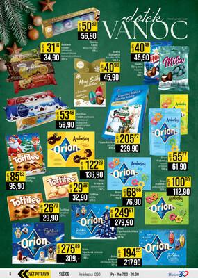 JIP Cash & Carry Brno, Praha, Ostrava, Jilemnice, Pardubice, Ostrava, Karlovy Vary, Olomouc a Zlín od 3.12. do 9.12.2025