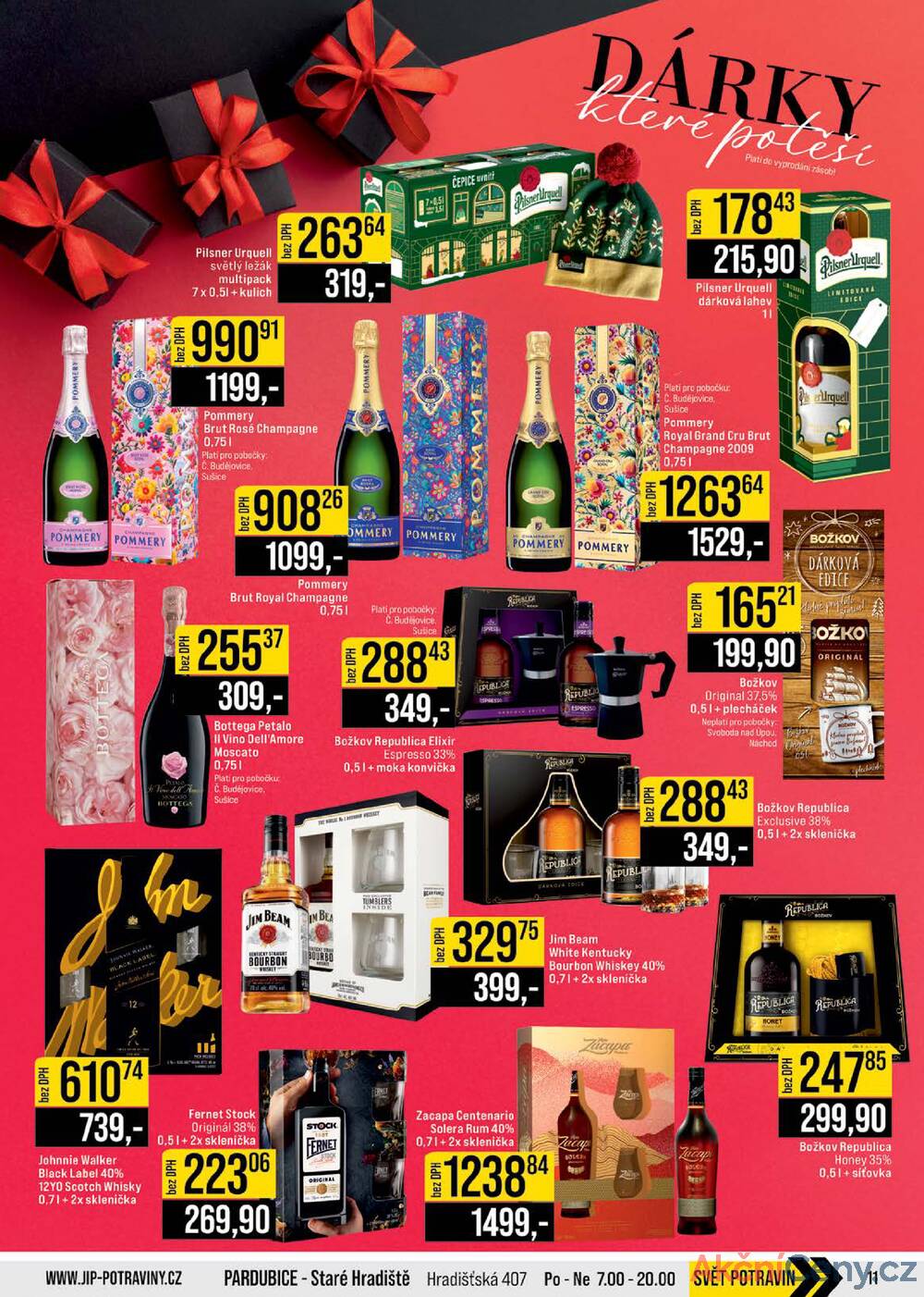 Leták JIP - JIP Cash & Carry České Budějovice, Most, Náchod, Polička, Sušice a Svoboda nad Úpou od 3.12. do 9.12.2025 - strana 11