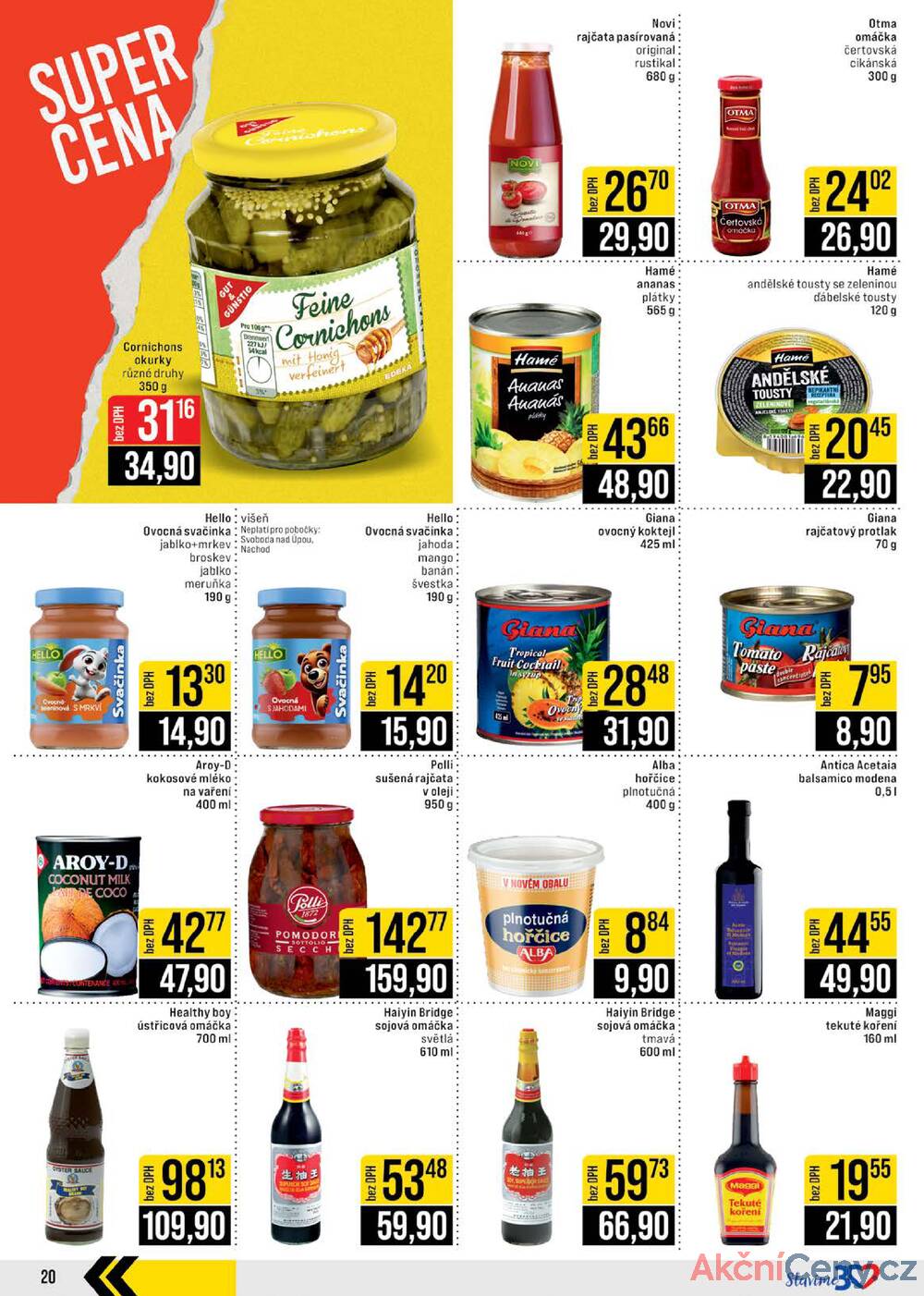 Leták JIP - JIP Cash & Carry České Budějovice, Most, Náchod, Polička, Sušice a Svoboda nad Úpou od 3.12. do 9.12.2025 - strana 20