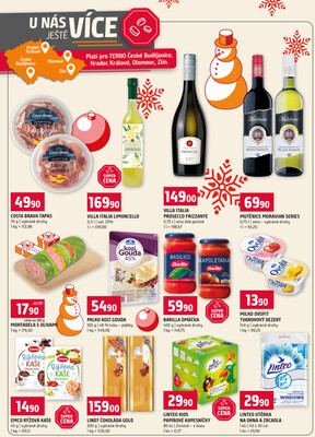 Terno České Budějovice, Olomouc, Hradec Králové, Třeboň, Trhové sviny, Bechyně, Týn nad Vltavou od 10.12. do 16.12.2025