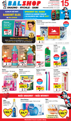 Barvy a laky drogerie  : 1 leták