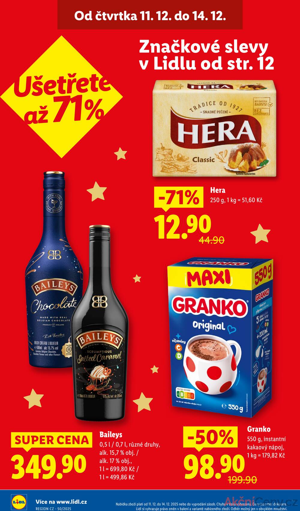 Leták Lidl - Lidl Čtvrtek od 11.12. do 14.12.2025 - strana 2 Leták Lidl - Lidl Čtvrtek od 11.12. do 14.12.2025 - strana 2